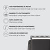 Panasonic Long Beard Trimmer for Men, 58 Length Settings and 4 Attachments to Cut and Detail, Corded or Cordless Beard Trimmer for Men  ER-GB96-K (Black) view 2