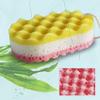 WOIWO 3 Pieces 100% Fiber Sponge Bath Sponge Body Scrubber, Super Size, Delicate, Soft And Rich Foam, Can Be Reused To Remove Dirt And Excess Grease From Cosmetics view 3