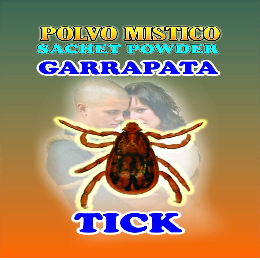 3 PIECES BRYBRADAN GARRAPATA POWDER/POLVO EN BOLSA 1/2 OZ 14 GR