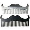 2pcs Hair Styling Comb Stainless Steel Comb Hairdressing Men Beard Goatee Barber Accessories view 1