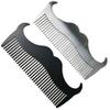 2pcs Hair Styling Comb Stainless Steel Comb Hairdressing Men Beard Goatee Barber Accessories view 3