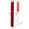 12 Pack Glass Nail Files with Case Crystal Glass Fingernail Files Double Sided Glass Nail File Mixed Color Manicure Set Christmas Gifts Stocking Stuffers view 3
