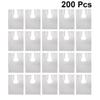 Uonlytech Hair Salon Cape 200pcs Disposable Waterproof Shawl Barber Supplies Buckle for Hair Cutting and Perming view 3