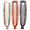 Beaupretty 3pcs Rhinestone Hair Clips for Women Fish-shaped Ponytail Holders Bright and Durable Hair Accessories for Parties and Everyday Style view 1