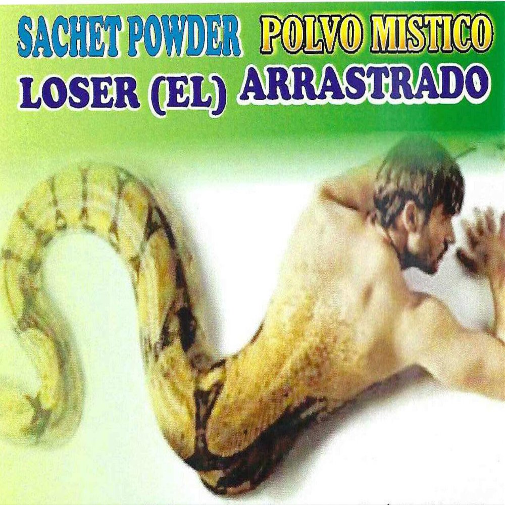 3 PIECES BRYBRADAN LOSER (MAN) POWDER/EL ARRASTRADO POLVO EN BOLSA 1/2 OZ 14 GR