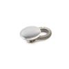 Button Pant Extenders - Adds 1" Waistband Length to Pants, Shorts & Skirts - Transform Clothes & Save - Ideal for Temporary Weight Change(Silver Metal Spring, 1) view 1