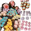 10 pieces Organic goat milk soap by Liliya Collection multicolor view 1