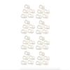 40 x Button Pant 1 Inch Extender Pack - Save On New Clothes by Transforming Small Pants, Shorts & Skirts Extending Their Waistband - Useful for Growing People & Bellies view 1