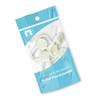 10 x Button Pant Extenders - Revives Your Family's Wardrobe - Buttons On & Off In A Second - Perfect To Temporary Stretch Pants, Shorts & Skirts In The Belly Area White view 2