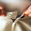 10 x Button Pant Extenders - Revives Your Family's Wardrobe - Buttons On & Off In A Second - Perfect To Temporary Stretch Pants, Shorts & Skirts In The Belly Area White view 3