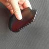 Gua Sha Massage Tool Jade Facial Gua Sha Natural Gemstone Face Massage Tool for Anti-aging and Anti-wrinkle (black 02) view 2