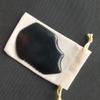 Gua Sha Massage Tool Jade Facial Gua Sha Natural Gemstone Face Massage Tool for Anti-aging and Anti-wrinkle (black 02) view 4