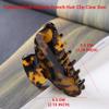 2 Pack Big Hair Claw Clips Tortoise Shell Nonslip Large Claw Clip For Women Celluloid Leopard Print Jaw Clips For Thick Hair view 4