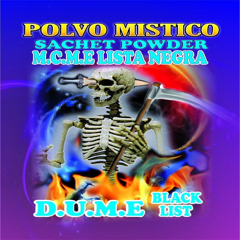 1 PIECE BRYBRADAN D.U.M.E.POWDER/LISTA NEGRA POLVO EN BOLSA 1/2 OZ 14GM