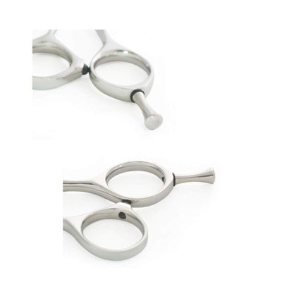 2x Hair Scissors Finger Tang Scissor Parts Finger Rest 2 size 2.6 mm & 3.0 mmQ