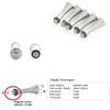 2x Hair Scissors Finger Tang Scissor Parts Finger Rest 2 size 2.6 mm & 3.0 mmQ view 3