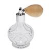 Topxome 100ml Women Vintage Perfume Bottle Short Spray Atomizer Refillable Empty Glass Makeup Tool (Light Yellow) view 1