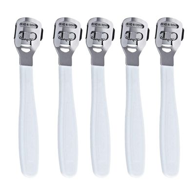 5pcs Foot Remover Foot Cuticle Shaver Stainless Steel Easy to Use Tool Set