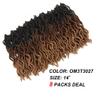 Eliza Wavy Gypsy LocsOmbre Crochet Hair 14" 8Packs/Lot Goddess Locs Synthetic Faux Locs African Roots Dreadlocs Synthetic Braiding Hair Extensions for Black Women(14",8Packs,OM3T3027) view 2