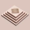 The Hair Edit Modern Bobby Pins - Gold Metal Fashion Hair Clips, 4 pack view 4