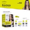 Be Natural, Brazilian Keratimask Straightening Kit, Long-lasting Professional Result, White, Pack with 3 Kits, 3 Units 380 g view 3