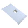SDENSHI 3X Pure Cotton Spa Massage Table Cover Cosmetic Bed Face Hole view 2