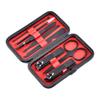 1 Set Nail Trimming Tool Nail Grooming Kit Nail Cutter nail clipper nail trimmer nail file kit Nail Buffer nail trimming kit Pedicure Kit Polishing Bar nail tool manicure view 2