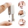 CHUANCI Disposable Sterile Ear Piercing Unit for Baby Ear Tragus Piercing Gun Little Children NO Pain Piercer Tool Machine Kit Stud (35-403,4mm Aqua Sqaure Zircon) view 2