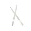 2 PCS Diamond Nail File Double Sided Metal Fingernail Manicure Files for Polish Nail, Removes Nail Ridges 7 Inches view 1