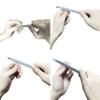 2 PCS Diamond Nail File Double Sided Metal Fingernail Manicure Files for Polish Nail, Removes Nail Ridges 7 Inches view 4