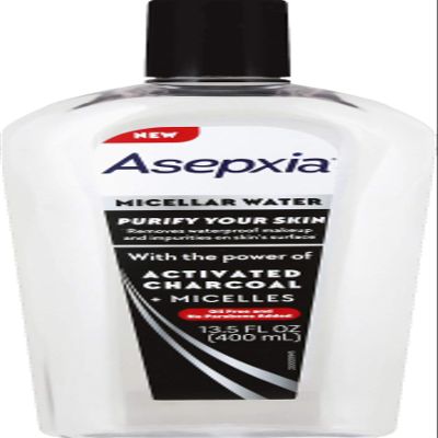 Asepxia Micellar Water with Activated Charcoal + Micellles, 13.5 Fl Oz