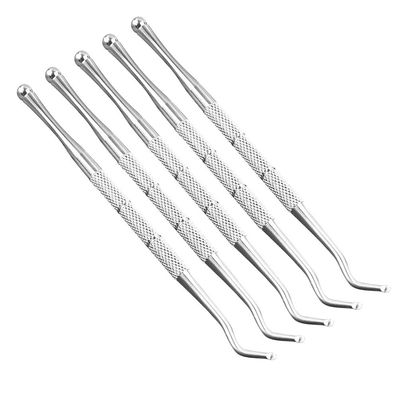 Beaupretty 5pcs Stainless Steel Ingrown Toenail File Single Sided Ingrown Nail Treatment for Salon Home Use