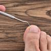 Beaupretty 5pcs Stainless Steel Ingrown Toenail File Single Sided Ingrown Nail Treatment for Salon Home Use view 2