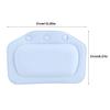 Bath Pillow Soft Foam Spa Pillow Padded Spa Tub Non-Slip Headrest Head Neck Back Cushion with Suction Cup for Head Neck Shoulder Support Backrest view 4
