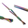 5Pcs Professional Manicure Pedicure Kit Multi Color Cuticle Pusher Nipper Nail Art Spoon Gouge Acrylic Nail Pincher Magic Wand view 3