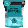 Aromasong Magnesium Flakes for Bath from The Dead Sea- 3 LB Resealable Pack Magnesium Chloride Flakes -Organic Bath Salt Muscle Relaxing Mineral Soak (Packaging May Vary) view 1