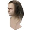 Dreambeauty 12 inch Long Hair Men's Toupee 10"8" Hairpieces for Men 100% European Virgin Human Hair Replacement System Hair Topper Pieces for Men Mono Net with PU Around (#4 Color) view 1