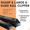 FAMILIFE Manicure Set, Professional Manicure Kit Nail Clipper Set Stainless Steel Pedicure Tools Kit with Leather Travel Case for Women Girl Men (Brown) view 2