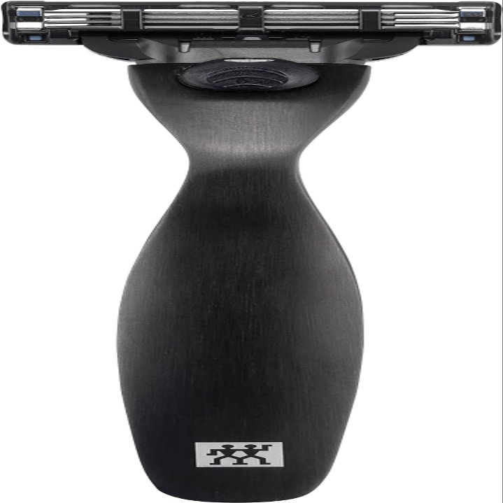 ZWILLING Beauty TWINOX Mens Facial Razor, Matte Black