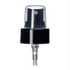 24-410 Smooth Skirt Fine Mist Fingertip Sprayer. With Clear Overcap. 6.875 inch Dip Tube. (BLACK, 20) view 1
