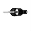 24-410 Smooth Skirt Fine Mist Fingertip Sprayer. With Clear Overcap. 6.875 inch Dip Tube. (BLACK, 20) view 4