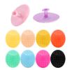 10PCS Silicone Facial Cleansing Brush,Super Soft Face Scrub Clean Brush, Acne Blackheads Removing Handheld Face Scrubber,for Sensitive, Delicate, Dry Skin view 1