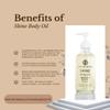Shine Revitalizing & Smoothing Body Oil Luminous 100% Natural, plant-based ingredients Loaded with a blend of Healing Oils and Vitamin E, that deeply soothe, and moisturizes the skin. view 3