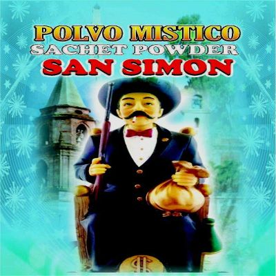 6 PIECES BRYBRADAN ST.. SIMON POWDER/SAN SIMON POLVO EN BOLSA 1/2 OZ 14 GR