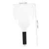 1Pc Hairdressing Haircut Face Cover Shield Hair Cutting Dyeing Baffle Professional Salon Hairdresser Tool view 2