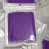 100pcs Applicator Brush Eyelash Extension Cotton Swabs Eyelash Cotton Swabs view 4