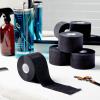 Juvale Disposable Barber Neck Strips - Black 2.5 x 11 in, Set of 5 Rolls (500 Strips) - Quick Setup & Secure Fit - Barbershop & Salon Supplies view 2