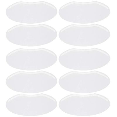 Beaupretty 50pcs Hairdressing Face Covers Transparent Protective for Hair Cutting Salon Use and Daily Grooming Prevents Hair from Sticking to Face Convenient and Odor