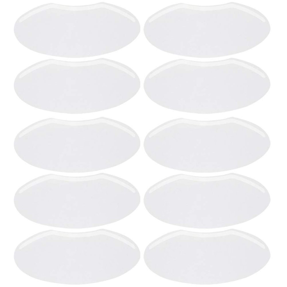 Beaupretty 50pcs Hairdressing Face Covers Transparent Protective for Hair Cutting Salon Use and Daily Grooming Prevents Hair from Sticking to Face Convenient and Odor