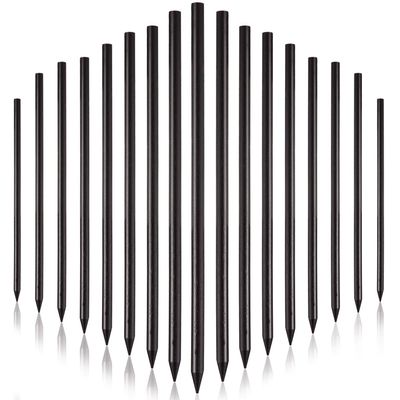 20 Pieces Wood Hair Sticks Chinese Hair Chopstick Clip Vintage Black Pencil Long Hairpins, Bun Maker Handmade Hairstyles Accessories for Women Decorative Holder